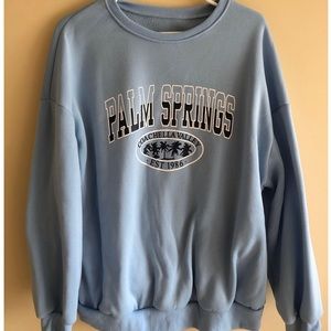 palm springs crewneck